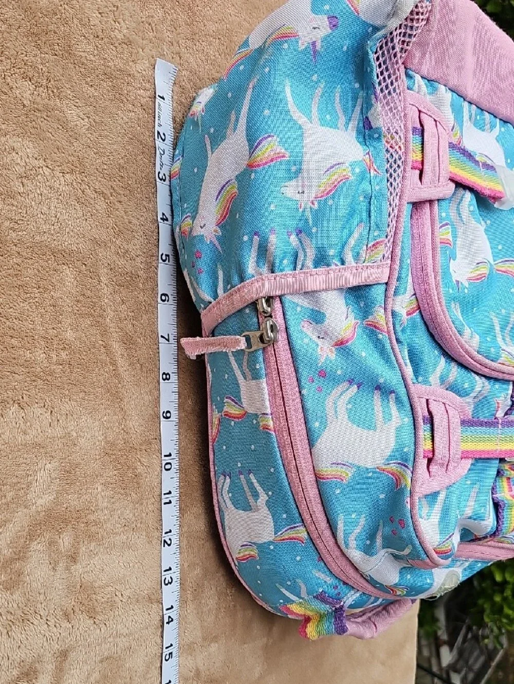 Pottery Barn Kids Unicorn Backpack - Pink & Blue